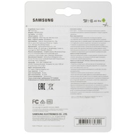 Флеш карта microSDXC 512Gb Samsung MB-MC512SA/EU EVO Plus + adapter