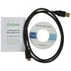 Сетевой адаптер WiFi Digma DWA-AC13002E AC1300 USB 3.0 (ант.внеш.съем) 2ант. (упак.:1шт)