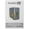 Источник бесперебойного питания ExeGate NEO Smart BU-800.LCD.AVR.5SH 800VA/480W, цветной LCD-дисплей, AVR, 5*Schuko, черный