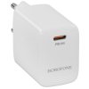 Cетевое зарядное устройство BOROFONE (6941991120251) BN26aa белый