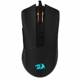 Мышь проводная Redragon Cypher, черный, 12800 dpi, USB, кнопки - 7