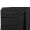 Компьютерный корпус ExeGate EX284027RUS Minitower BA-202 Black, mATX, <без БП>, 2*USB, Audio
