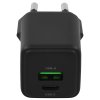 Сетевое зарядное устройство Rexant с двумя портами USB-A и Type-C, 25Вт GaN