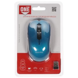 Мышь беспроводная Canyon MSO-W6 красный, 1600 dpi, радиоканал, USB, кнопки - 6