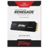 Накопитель SSD Kingston Fury Renegade, 1Tb, PCIe 4.0 x4, M.2 2280, NVMe, R/W 7300/6000, с радиатором