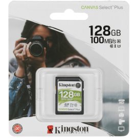 Флеш карта microSDXC 1Tb Kingston SDCS3/1Tb Canvas Select Plus + adapter