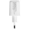 Сетевое зарядное устройство Qumo Energy PD 35W (Charger 0074), два порта: Type-C PD + Type-C PD, белый