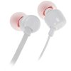 Наушники JBL Tune 110, 3.5 мм, внутриканальные, белый