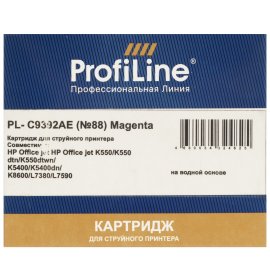 Картридж струйный ProfiLine PL-C2P25AE (№935XL) для принтеров HP OfficeJet Pro 6230/6830 с чернилами на водной основе Magenta