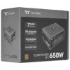 Блок питания Thermaltake Toughpower SFX (PS-STP-0650FNFAGE-1), 650Вт, 80 PLUS Gold, 90мм, модульный, черный