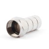 Коннектор Cablexpert F SPL6-02, для кабеля RG6, 5шт, с уплот. рез. кольцом