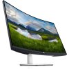 Монитор 31.5" Dell S3221QSA VA 3840x2160, 60 Гц, 4 мс, 16:9, 300 кд/м², 2xHDMI 2.0, DP 1.2, 3.5 мм, USB Hub (3x USB 3.0), FreeSync, динамики (2x5 Вт), изогнутый экран (1800R), черный