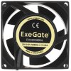 Вентилятор для корпуса ExeGate EX08038BAL черный, 80 мм, 2600 об/мин, 35 дБ