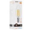 Лампа светодиодная филаментная Gauss Filament 12Вт цок.:E14 свеча св.свеч.бел.теп. (упак.:10шт)