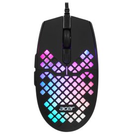 Мышь беспроводная Acer OMR134 серый, 1000 dpi, радиоканал, USB, кнопки - 3