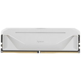 Оперативная память Apacer Nox, DDR5, 16Gb (1x16 Gb), 6000 MHz, CL38, DIMM, радиатор, RGb, белый