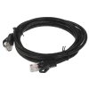 Патч-корд ACD-LPU5C-20B Cat5e UTP 24AWG 4Pair, 7/0.18мм CU черный, 2.0м, (741777)