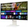 Монитор 31.5" LG 32SR83U-W IPS 3840x2160, 60 Гц, 5 мс, 16:9, 400 кд/м2, 2xHDMI, 1хUSB-C, 3хUSB, белый