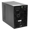 Источник бесперебойного питания PowerMan Online 2000VA черный (Online-Double conversion/LCD Display/USB/Software/RJ11/45,RS-232)