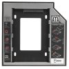 Контейнер для HDD Gembird MF-95-02 Низкопрофильный адаптер для 2.5-дюймового накопителя в отсек 5.25 дюйма, 12 мм