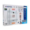 Кронштейн Kromax IDEAL-5 White, 15"-47", max 40 кг, настенный, VESA 200x200 мм, тонкий профиль