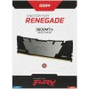 Оперативная память Kingston Fury Renegade, DDR4, 16Gb (2x8Gb), 3600MHz, CL16, DIMM, с радиаторами, серый/черный