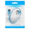 Кабель Vention SATA 3 M/SATA 3 M угол 90 с защелками, голубой - 0.5 м Кабель Vention SATA 3 M/SATA 3 M угол 90 с защелками, голубой - 0.5 м