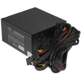 Блок питания серверный 900W ExeGate ServerPRO-900RADS (ATX, for 3U+ cases, APFC, КПД 80% (80 PLUS), 14cm fan, 24pin, 2(4+4)pin, PCIe, 5xSATA, 4xIDE, Cable Management, black)