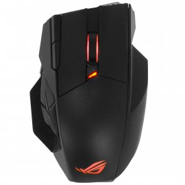 Мышь беспроводная/проводная ASUS ROG Spatha X черный, 19000 dpi, радиоканал, USB, кнопки - 12