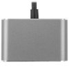 Кабель-концентратор USB3.1 TypeCm -->HDMI+USB3.0+PD+VGA Alum Grey 4K@30Hz, Telecom<TUC055>