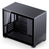 Компьютерный корпус JONSBO T8 PLUS Black без БП, боковые панели из закаленного стекла, mini-ITX, черный