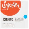 Картридж лазерный Sakura 106R01443 для Xerox Phaser 7500, голубой, 17 800к.