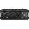 Игровой комплект Qumo Mystic K58/M76, кл-ра проводная 104 + 10 клавиш мультимедиа, встроенные подсветки общая + кнопок 3 цвета, мышь проводная, оптическая, 1200/1600/2400/3200 dpi с подсветкой, коврик