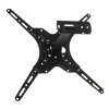 Кронштейн для телевизора настенный Tuarex OLIMP-304 черный для TV 26"-60" max 55 кг, 1 ст св., нак. 0°-12°, от ст. 37 мм., max VESA 400x400 мм.