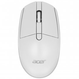 Мышь беспроводная Acer OMR408 белый, 1600 dpi, радиоканал, USB, кнопки - 4