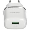 Сетевое зарядное устройство BOROFONE BA36A High speed QC 3.0 один порт USB, 5V, 3.0A, белый