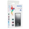 Внешний HDD 2.5" ADATA HV620S, 4TB, USB 3.2 Gen 1 Type-A, 5400 rpm, черный