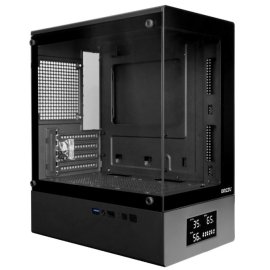 Компьютерный корпус без блока питания Case Corsair iCUE LINK 2500X RGb, Midi-Tower, TG, 2x120мм RGb, 2xUSB-A 3.2, 1xUSB 3.2 Type-C, mATX, mITX черный