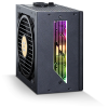 Блок питания Zalman ZM1000-TMX2 VIEW, 1000W, ATX12V v3.0, APFC, 12cm Fan, 80 PLUS Gold Gen5, Full Modular, side ARGb lights, Retail