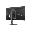 Монитор 26.5" AOC AGON PRO AG276QSD QD-OLED 2560x1440, 360 Гц, 0.03 мс, 16:9, 1000 кд/м², 2xHDMI 2.1, 2xDP 1.4, 3.5 Jack, USB Hub (2x USB 3.2 Gen1), динамики (2x5 Вт), HDR10, FreeSync, черно-серый