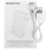 Портативный аккумулятор BOROFONE (6941991111839) BJ56A белый - 20000mAh 2USB