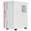Компьютерный корпус GameMax Brufen C3 WP без БП, MidiT, ATX, Бело-роз, Зак. стекл., USB 3.0, 1*120; 1*140мм вент.