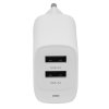 Сетевое зарядное устройство HOCO C80A Rapido 1xUSB + 1xUSB-C, 3.1A, 20W, белый