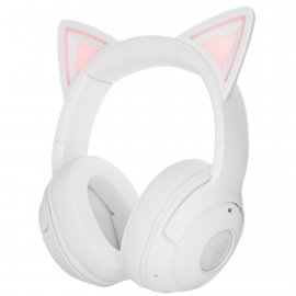 Гарнитура Oklick HS-L710G белый/чёрный, проводная, USB, подсветка
