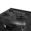 Акустическая система Ginzzu GM-204 Midi BT/USB/TF/FM/MIC/ДУ черный