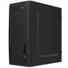 Компьютерный корпус ExeGate EX280389RUS Miditower ExeGate CP-604 Black, ATX, (CP500W, 80мм), 2*USB, Audio