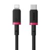 Baseus Dura Series Fast Charging Cable Type-C to iP 20W 2m Red+Black
