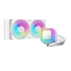 Система водяного охлаждения ID-Cooling SL240 белый 120мм алюминий+медь 2000rpm 30db 4-pin 300W