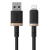 Baseus Dura Series Fast Charging Cable USB to iP 2.4A 1m Gold+Black P10377801U01-00