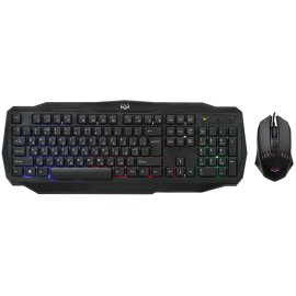 Комплект беспроводной Genius Smart KM-8230 черный, клавиатура+мышь, USB, 1 мини-ресивер на оба устройства. Клавиатура: 104 клавиши кнопка SmartGenius, клавиши т